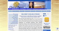 Desktop Screenshot of myhealinghypnosis.com