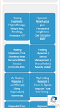 Mobile Screenshot of myhealinghypnosis.com